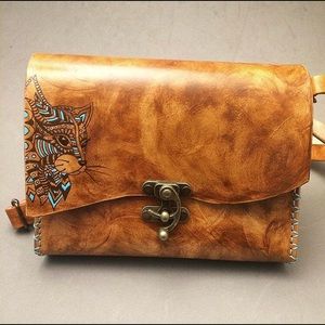 Handmade leather bag